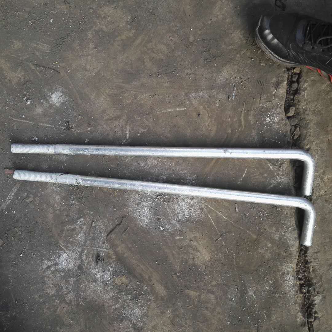 L热镀锌 地脚 螺栓厂 镀锌地角螺丝厂 预埋地脚螺栓厂 可来图定做