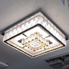 LED crystal stainless steel, modern and minimalistic ceiling light, rectangular lights for living room for bedroom