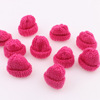 Small hat, woolen accessory, decorations handmade, phone case