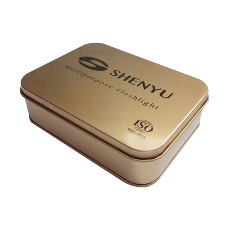 厂家供应 马口铁盒包装 长方形金属盒 印刷定制logo批发