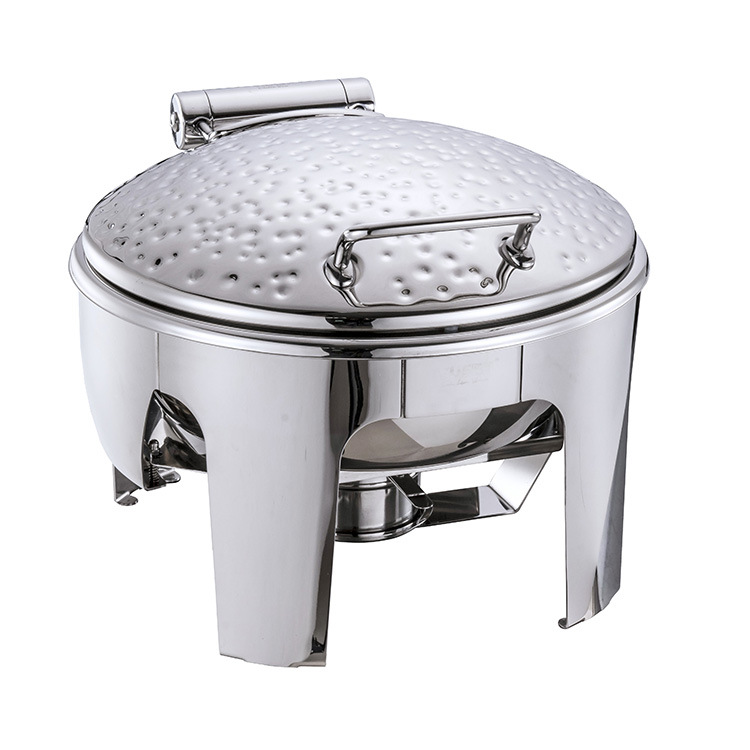 4L圆型弹簧缓冲式自助餐炉 不锈钢自助餐餐厅酒店现货批发