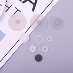 Exhaust valve small rubber gasket silicone core small ring pressure valve float valve small ring rubber cap non-return valve positioning shaft wholesale