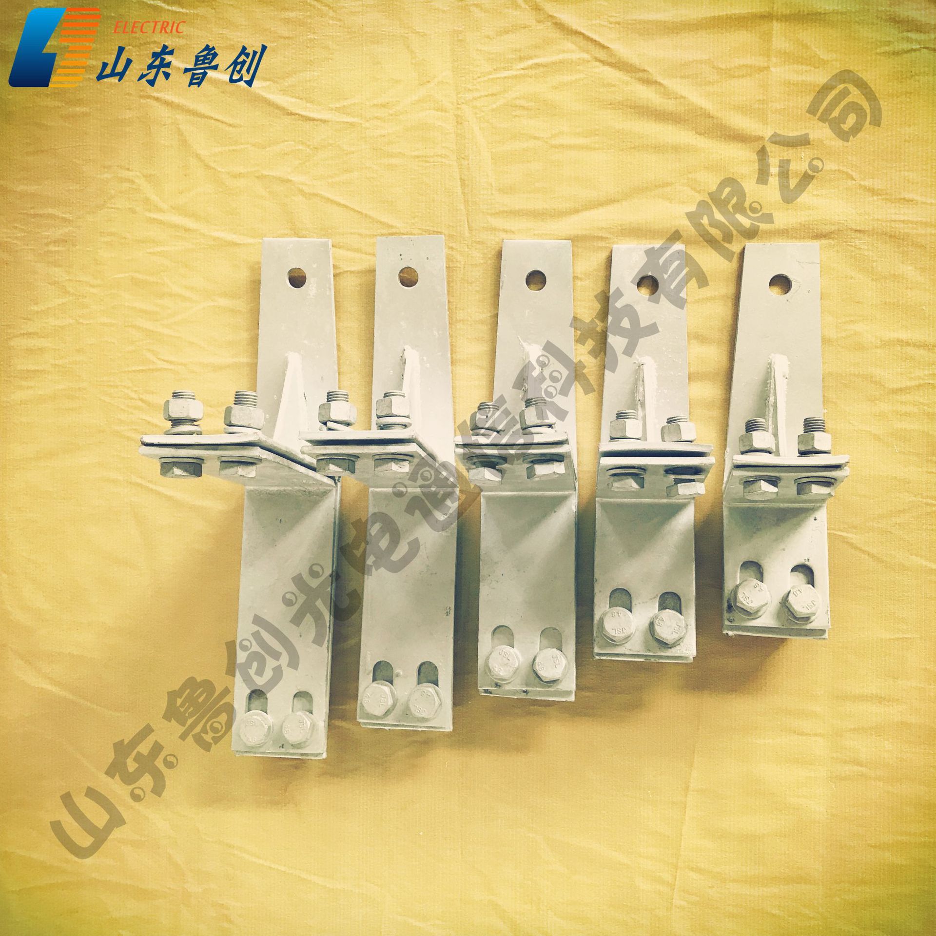 光缆塔用引下抱箍ZL直线紧固件悬垂紧固夹具热镀锌产品欢迎选购