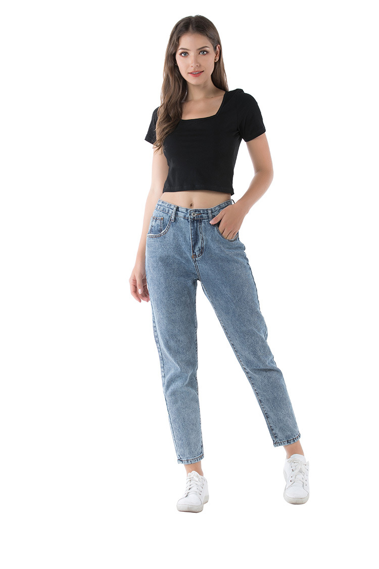 jeans de calle de talla grande para mujer NSSY9112