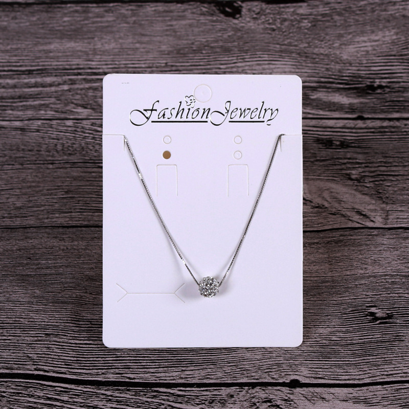 首饰包装 耳环项链耳钉纸卡戒指 饰品配件卡纸包装展示卡 现货