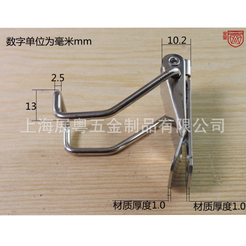 AW115B con gancho de acero inoxidable hebilla de bloqueo de bloqueo de caja hebilla de torre hebilla de resorte hebilla de caja industrial hebilla