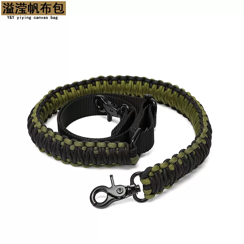 枪绳户外战术军版背带绳多功能斜跨尼龙织带任务单肩绳加工定做
