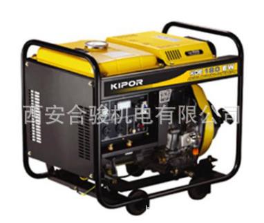 开普发电电焊两用机 KDE180EW KDE280EW柴油发电电焊机 一体机