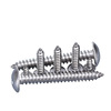 #6#8#10 US -made 304 Stainless Steel US -made large flat head Self -attack screw British flat head self -attack screw TA