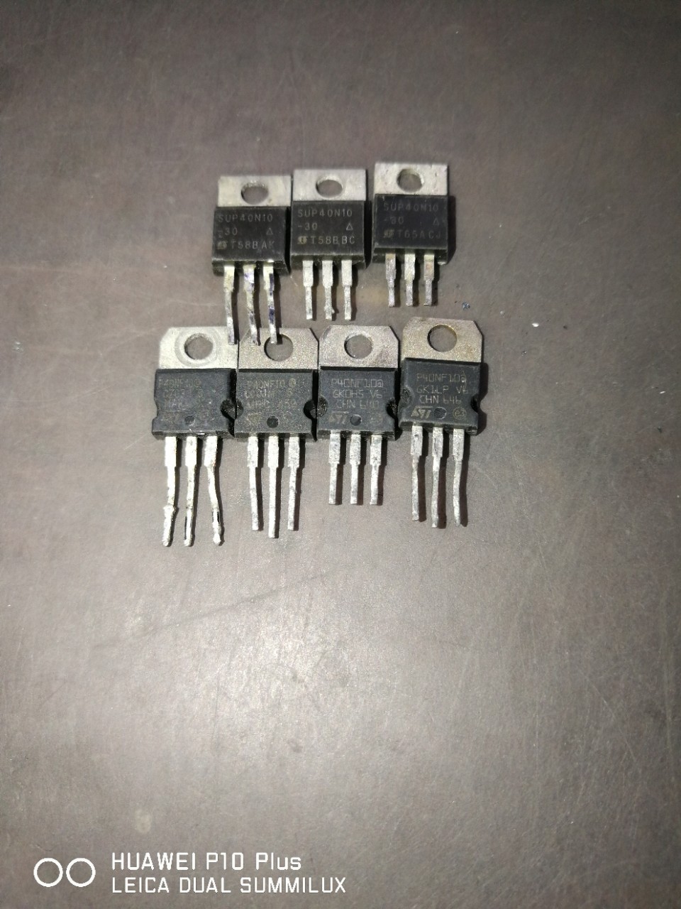 拆机大电流场效应管P40NF10, SUP40N10