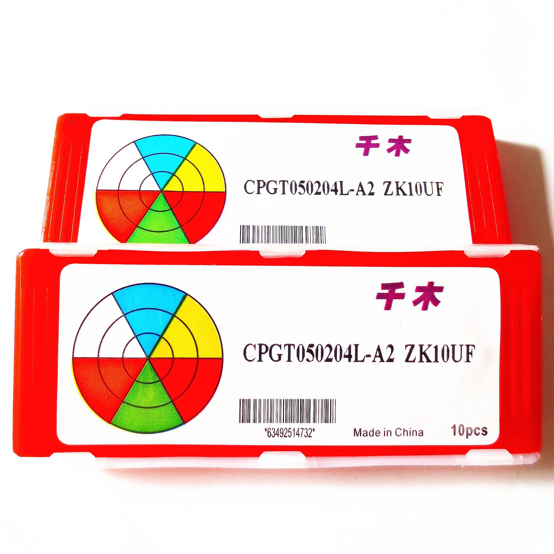 千木铝用镗刀片/KiloWood 铸件镗刀片：CPGT050204L-A2 ZK10UF