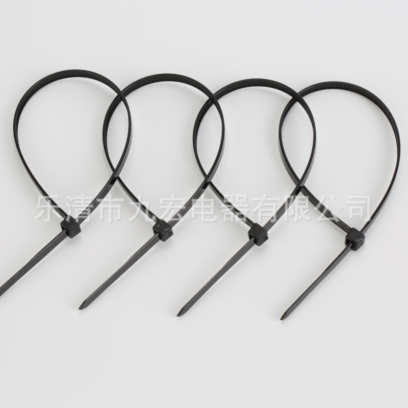 九宏批发各种尼龙扎带 规格齐全 各种包装均可定制3X200