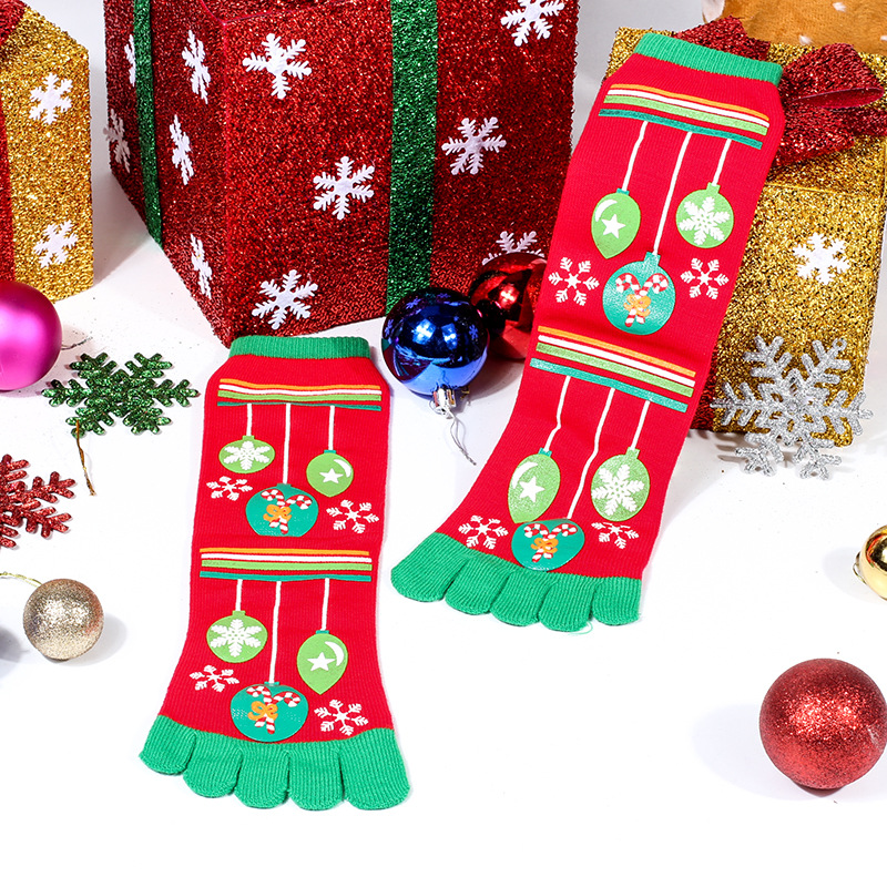 Frau Mode Weihnachtsmann Polyacrylnitril-faser Crew Socken display picture 2