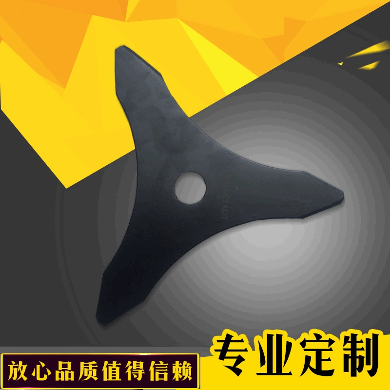 Прямые продажи с фабрики, лезвие газонокосилки, бензиновый наконечник газонокосилки, лезвие с тремя зубьями, розничная оптовая продажа