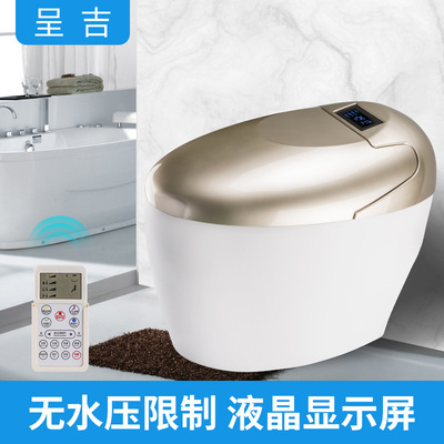 呈吉智能马桶一体式全自动冲水遥控即热清洗智能多功能坐便器