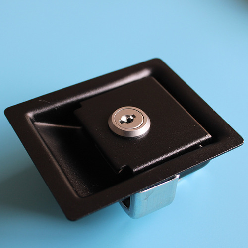 Factory direct sales industrial panel lock, square electrical cabinet lock, mechanical panel handle flat lock MS866-4
