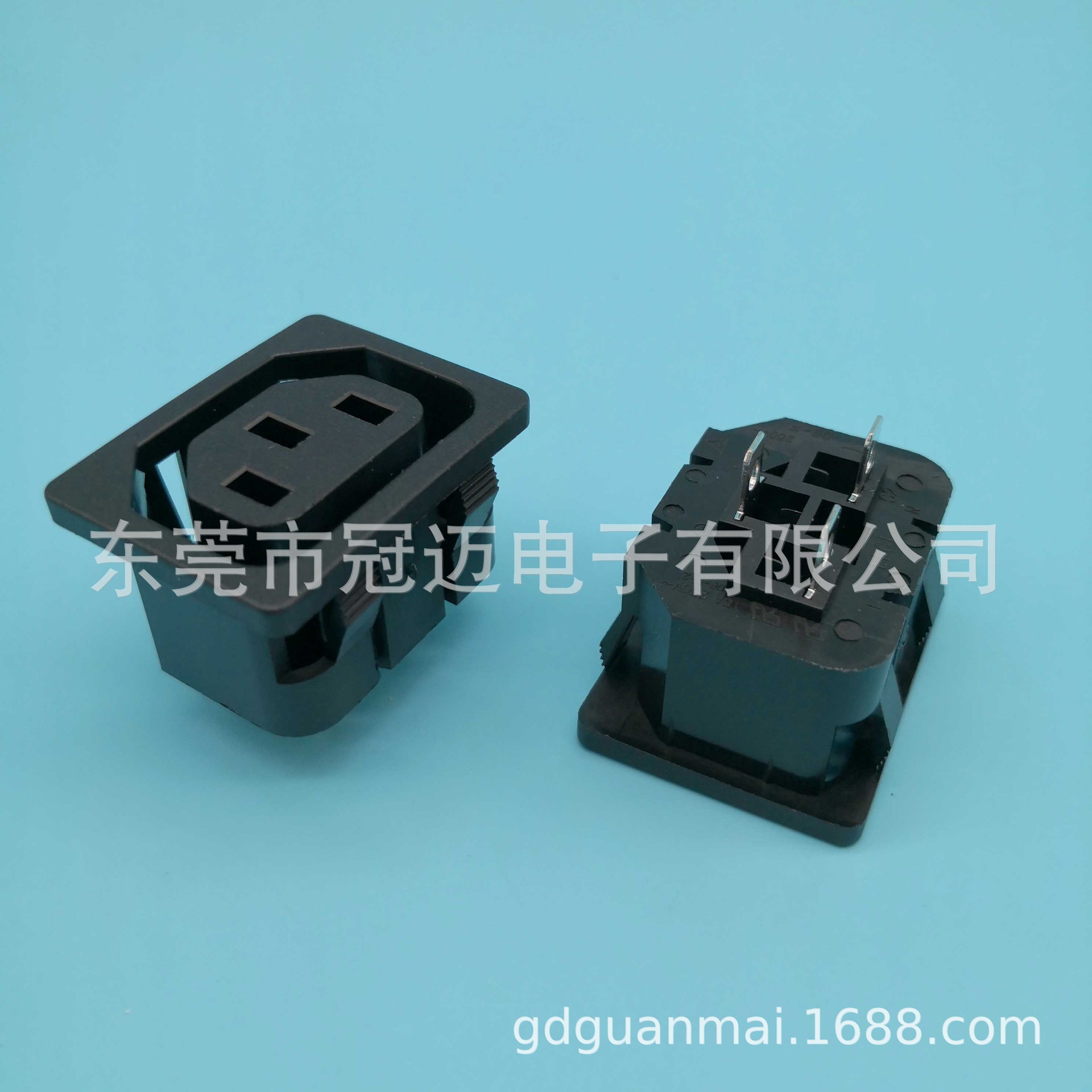 DB-F-2 电源AC插座 C13品字母座 卡式 PDU UPS 排插 输入输出
