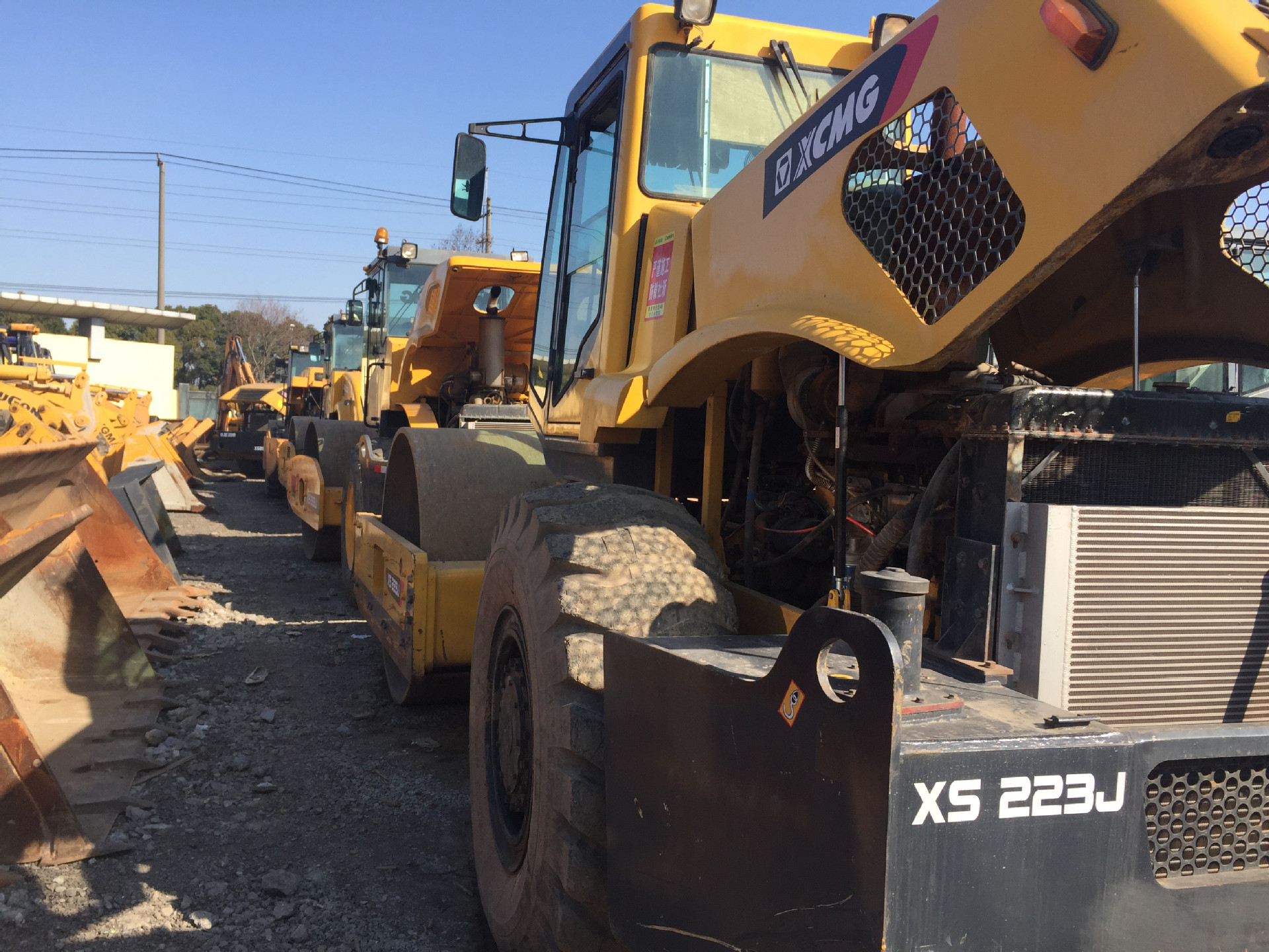 2022 Usado XCMG rodillos de vibración 22 / 26 toneladas rodillos de carretera en stock en venta en stock envío gratuito