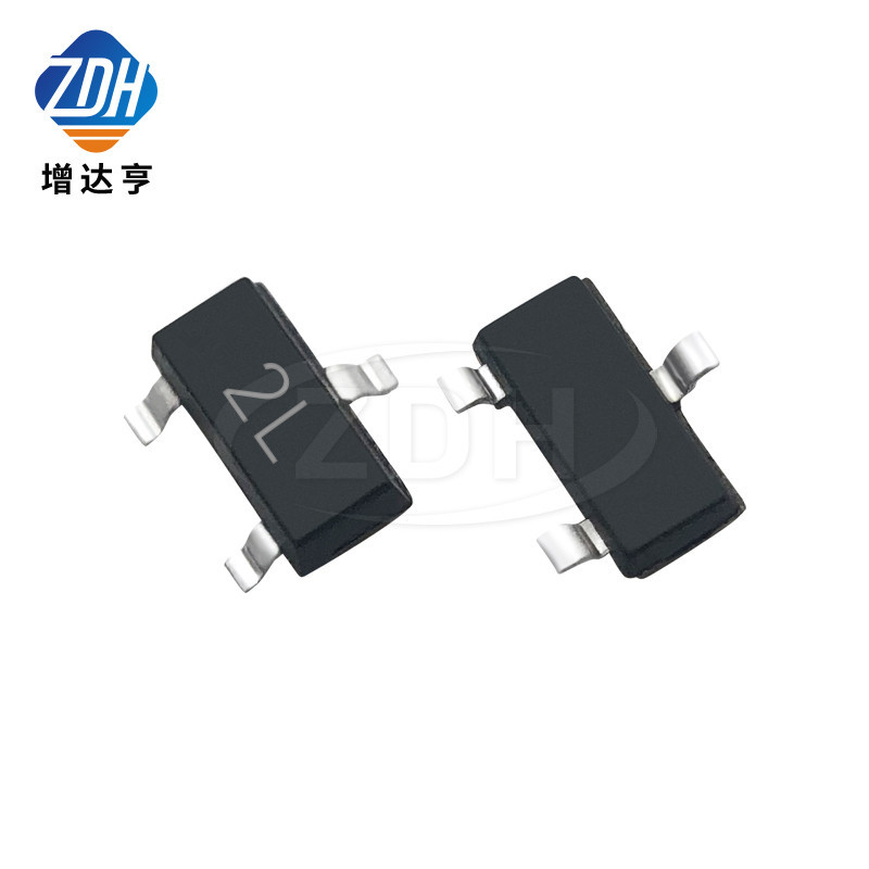 贴片三极管 MMBT5401 SOT-23 丝印2L 2N5401 0.6A/180V PNP SOT23