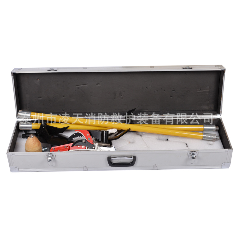 Manufactor Direct selling multi-function Long handled hook Rescue tools Meet an emergency Plugging equipment Manual tool Eight sets