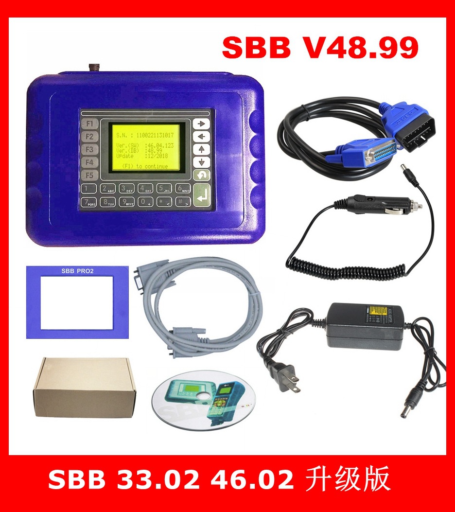 SBB Pro2 V48.99 Key Programmer car key m...
