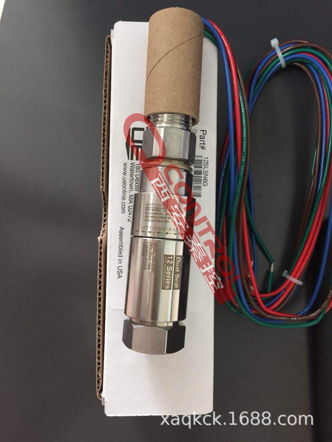 美国UE压力开关选型12SHSN2C  不锈钢外壳压力开关12SHSN2C