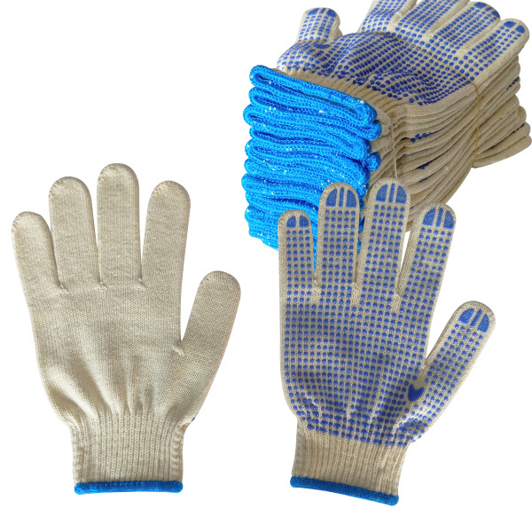 点珠手套\720G\灯罩棉+PVC点胶\防滑、耐磨\福安特