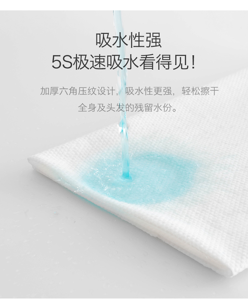 旅行出差一次性浴巾 棉加厚款一次性毛巾旅游速干毛巾非压缩毛巾详情8