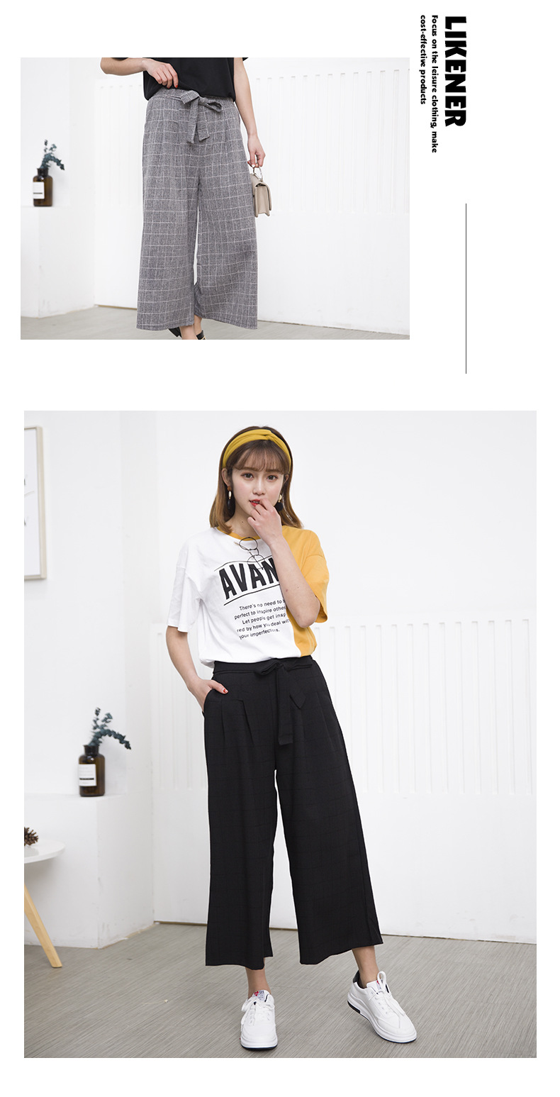 Pentalon léger en lin - Ref 3434461 Image 35