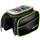 Bicycle Phone Bag Mountain Bike Touch Screen Bag Double Saddle Bag Bicycle Saddle Bag Upper Tube Bag Beam Bag Riding Equipment
