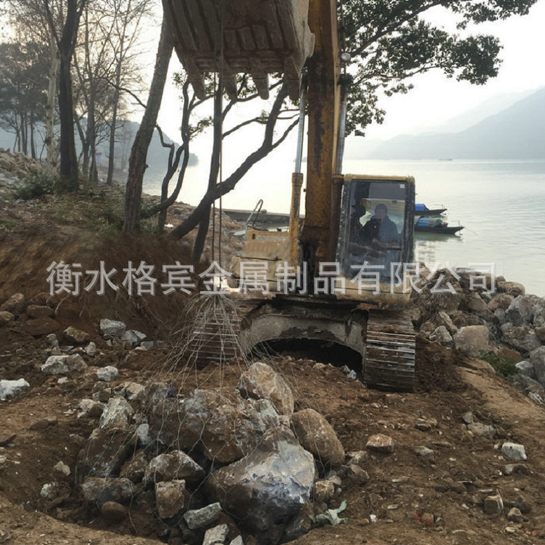 推荐 合金钢丝网兜@合金网兜抛石@抛石网兜 防汛网兜