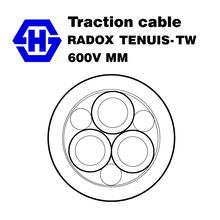 Ӎ Traction cable RADOX TENUIS-TW 600V MM-оξ