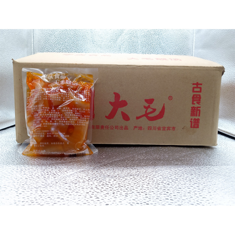 重慶特産老鴨湯酸蘿蔔重慶380g*40袋正宗老鴨湯調料炖料
