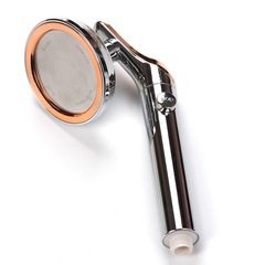 Korean style universal supercharged shower one-touch water-stop handheld shower head shower switch supercharged shaking head shower