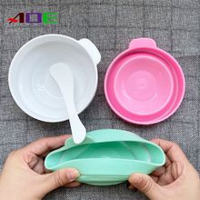 廠家直銷硅膠折疊面膜碗 便攜式折疊面膜碗 多功能實用折疊軟碗