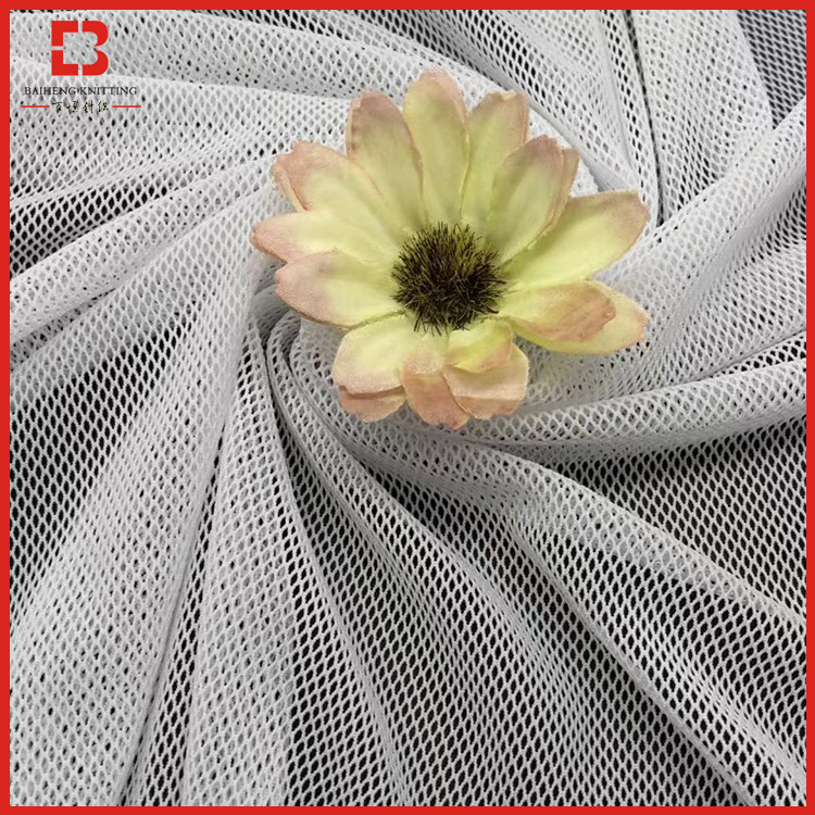 长乐厂家直销 77233锦氨网 四面弹力菱形网布 服装内衣网布等