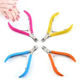 厂家批发 不锈钢鹰嘴钳美容钳指甲钳指甲剪修甲倒刺钳 美甲工具