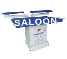 索龍（SALOON）電加熱燙台   服裝廠工業整燙熨設備 雙臂燙台