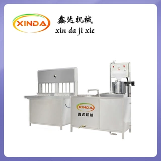 豆腐机全自动商用 时产2吨豆腐机设备 蒸汽加热方式十年保修