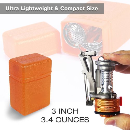 Amazon's best selling outdoor camping stove mini stove all-in-one portable picnic stove with electronic ignition