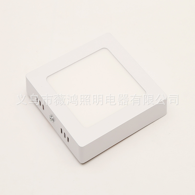 Simple incrustado blanco cálido ultra-Delgado panel de luz 12W18Wled downlight de techo de montaje abierto fundición de aluminio de ventas directas de la fábrica