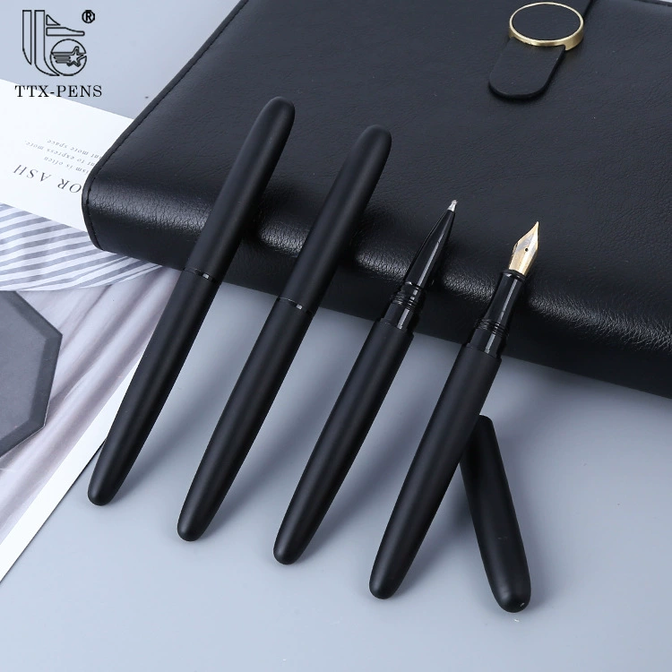 Black metal elite rollerball pen, custom-made, Birthday gift