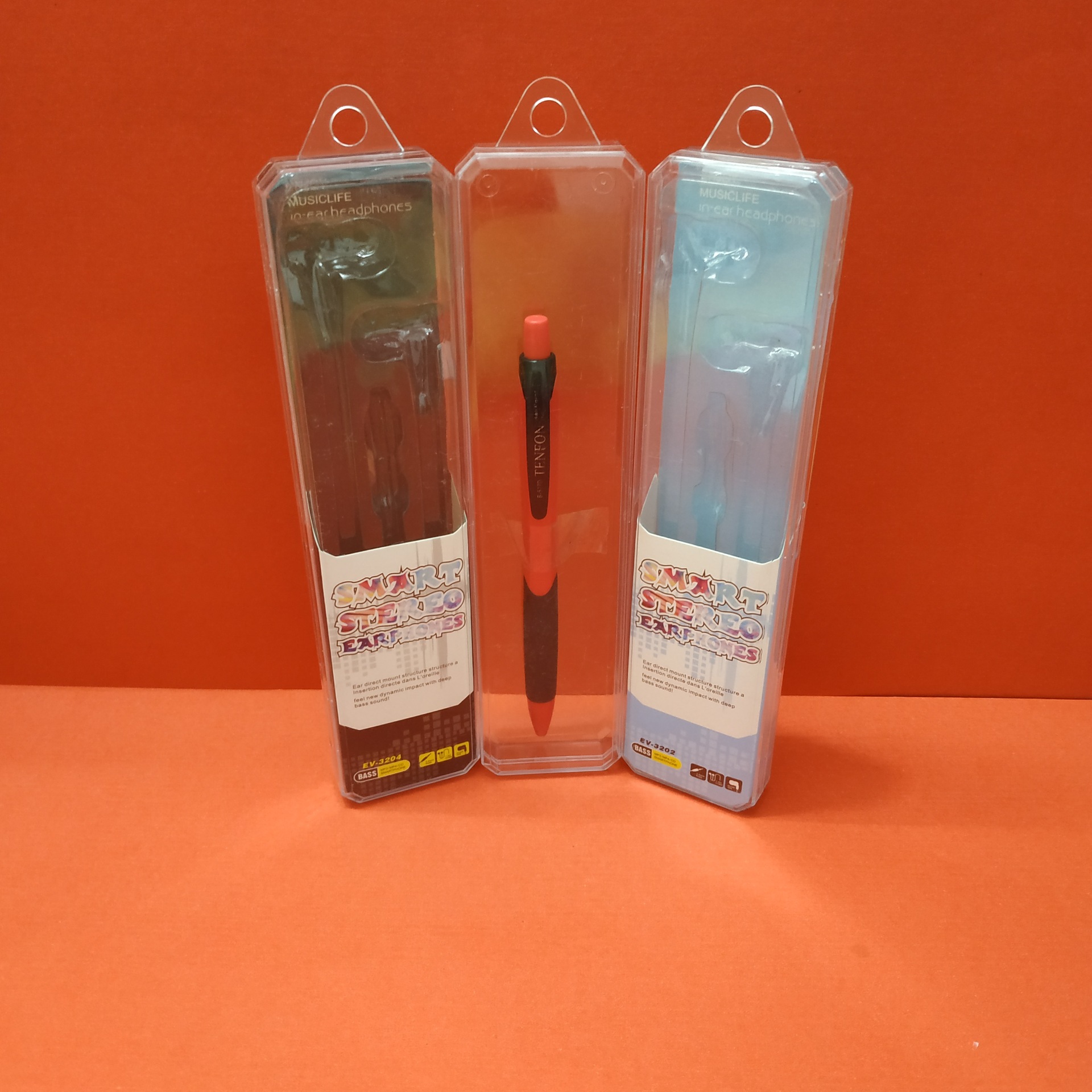 数据线/耳机透明塑料盒 电容笔透明包装盒