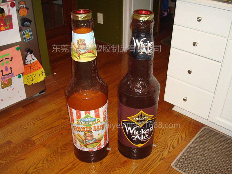 生产生产 广告促销 PVC充气广告瓶子 充气广告瓶子 充气罐子