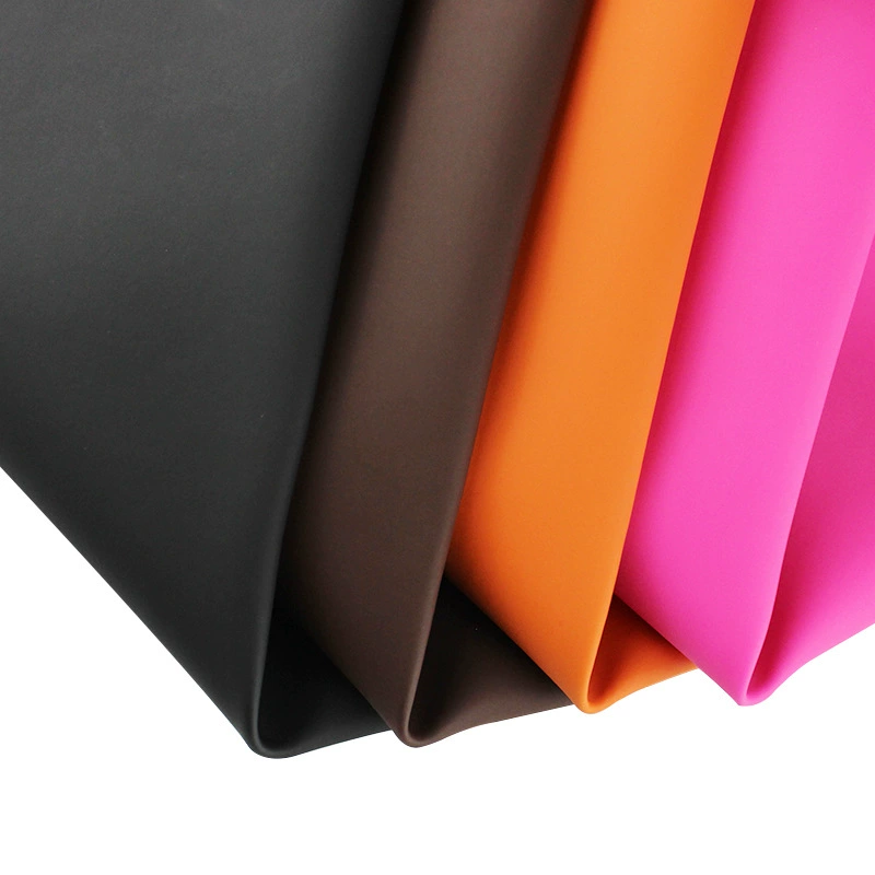 Polyurethane matte bag, purse, cloth, 1.0mm