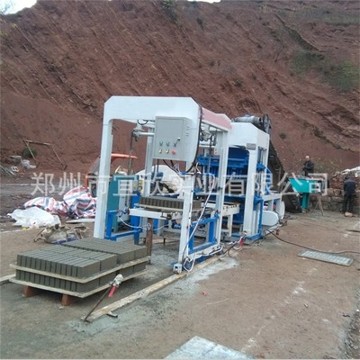 Zhengzhou fully automatic Brick making machine fully automatic Padding machine Brick machine equipment Hydraulic pressure