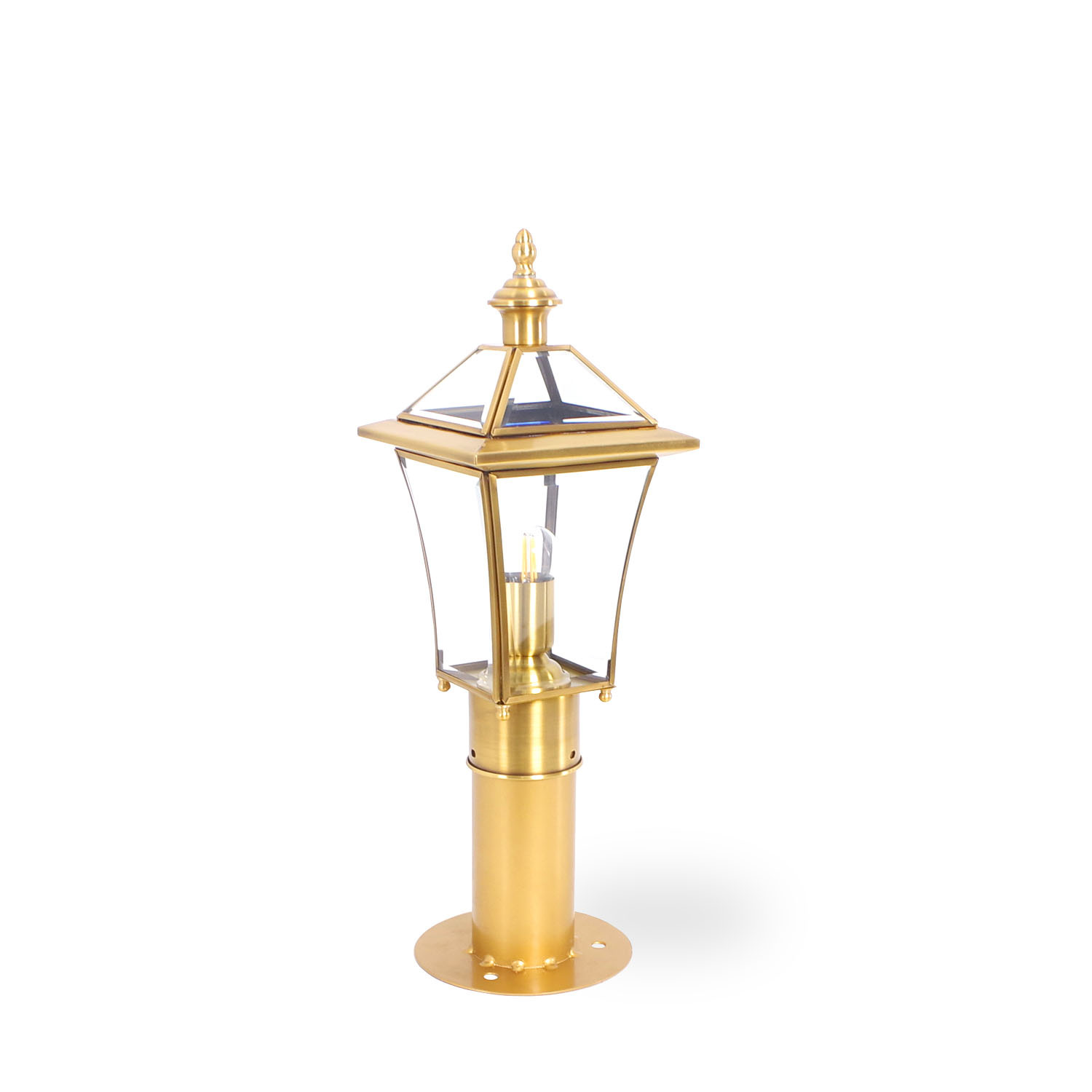 Shelf-Tin solder Copper lamps Europe and America Pillar Light Courtyard Lawn outdoor Outdoor Lights G3801-1