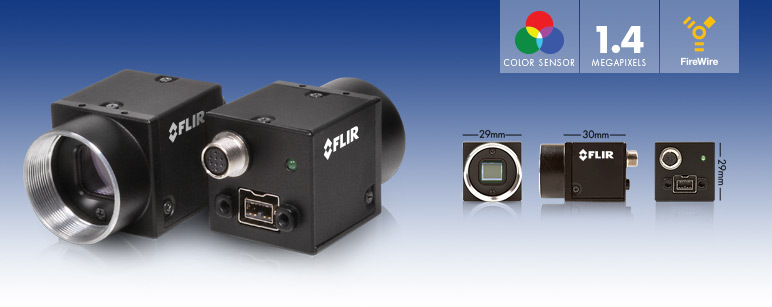 Point Grey灰点   工业相机    FL3-FW-14S3C-C