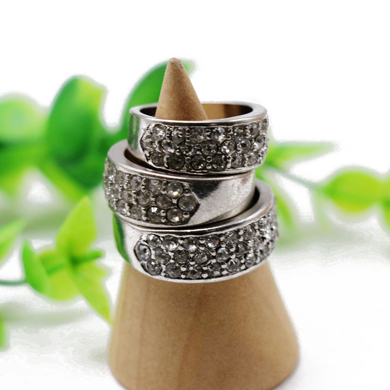 Simple Metal Ring Ring Alloy Old Ring Simple Ring display picture 3