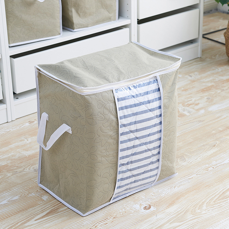 棉被收纳袋透视 羽绒服收纳袋大容量 超大号被子防尘袋 收纳袋